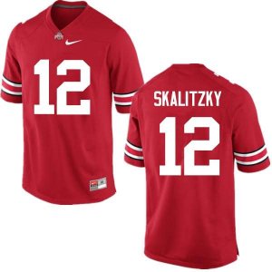 Men's Ohio State Buckeyes #12 Brendan Skalitzky Red Nike NCAA College Football Jersey Special KAT5844UN
